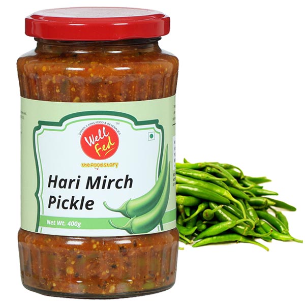 Hari Mirchi Pickle